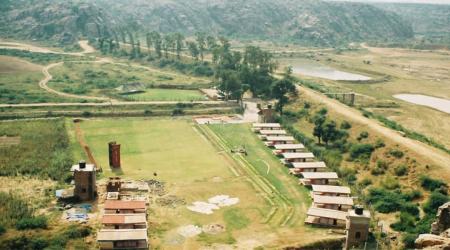 Ariel View from Mughals Rocks