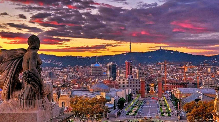 Barcelona City View