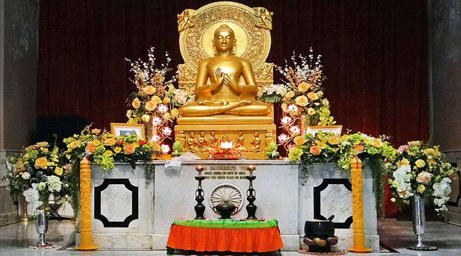 Buddha image at Sarnath SW
