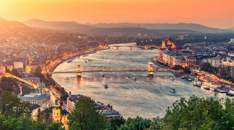 Danube River Budapest.