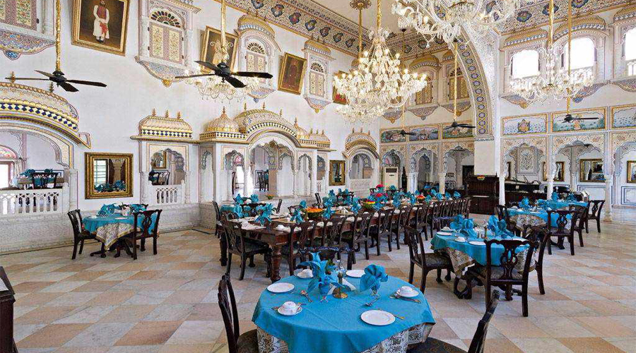 Dinning Hall in Alsisar Mahal