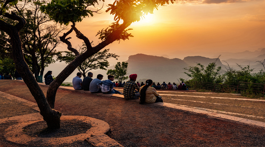 Sunset at Dhupgarh, Pachmarhi