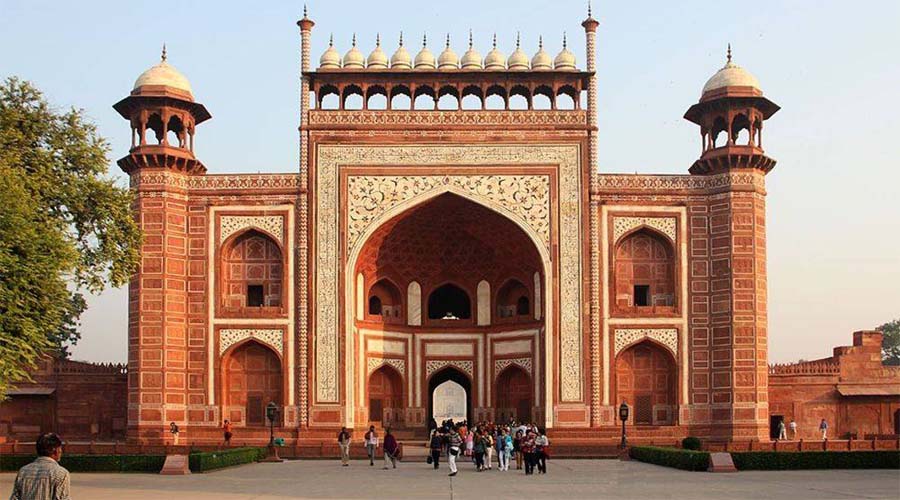 Entrance Royal Gate of Taj Mahal