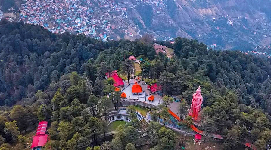 Hanuman- Jhaku Temple , Shimla 