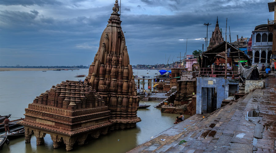 Laeaning Shiva Temple