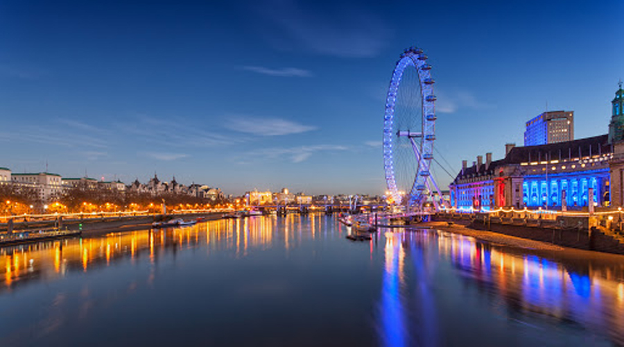 	London Eye Twilight