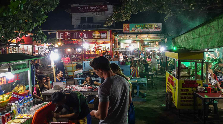 Night Market gili