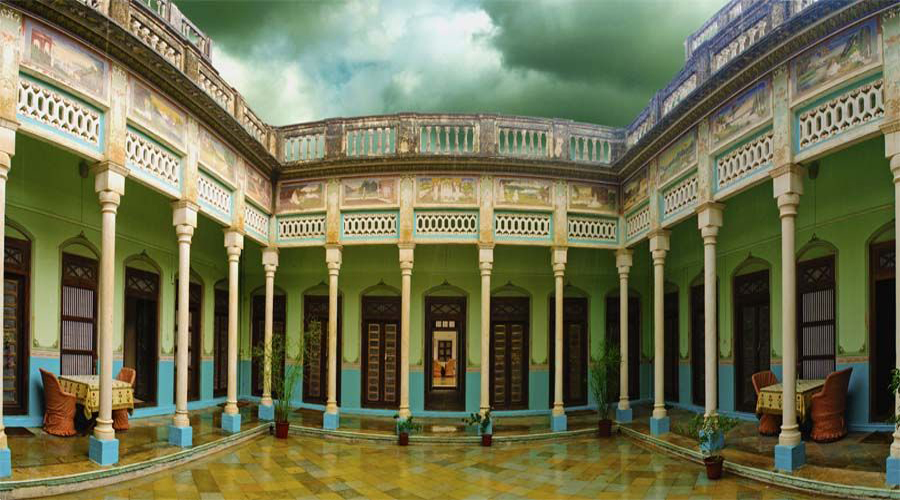 Parimal Haveli Courtyard