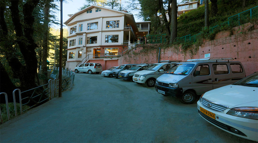 Parking area Fairmount Shimla