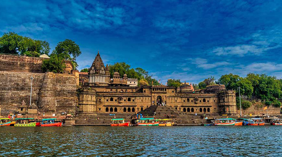 Riverside Temple view