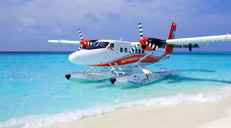 Seaplane from Aiport to Cinnamon Maldives