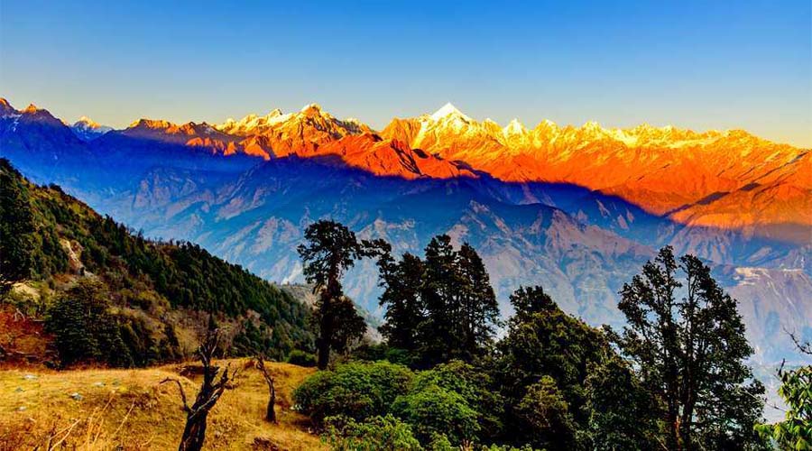 Sunset view at Himalayan