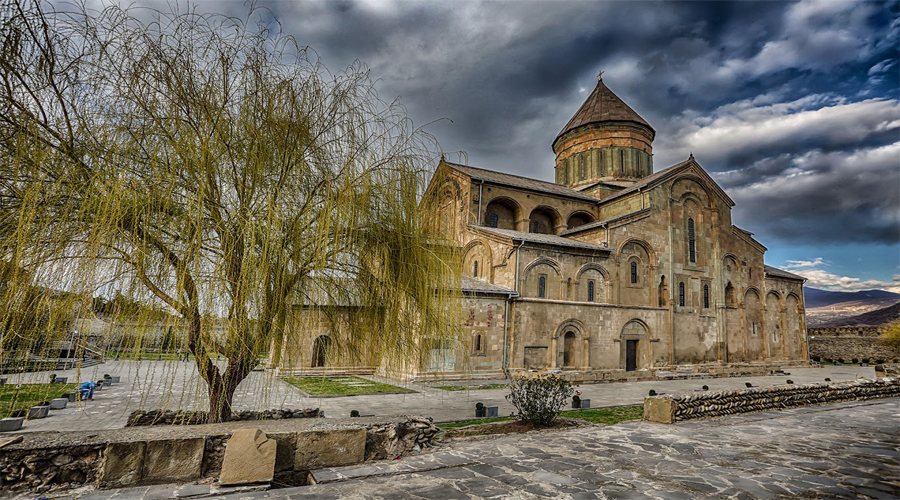 Svetitskhoveli Cathedral at Mtskheta.