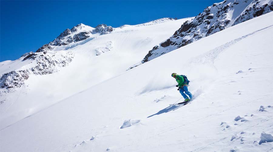 Skiing Glaciers Swiss