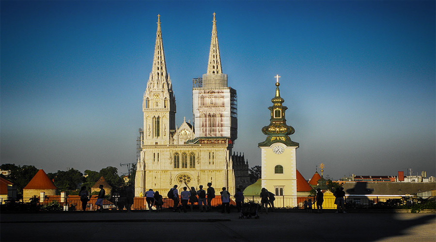 St Gothic Cathedral Zagreb