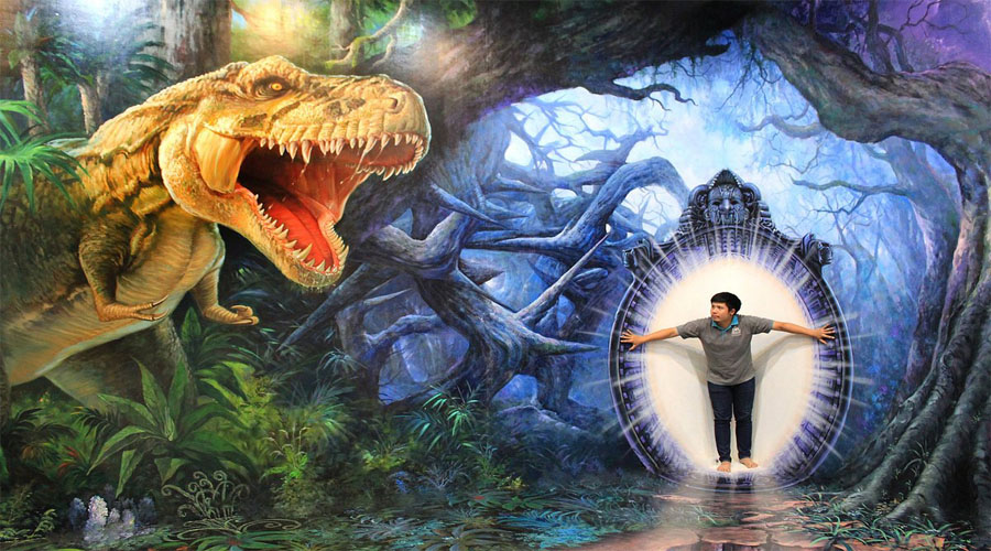 Dinasour Art In Paradise Pty