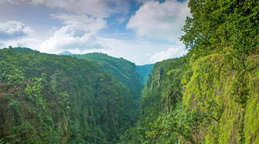 Green Vally in Pachmarhi 