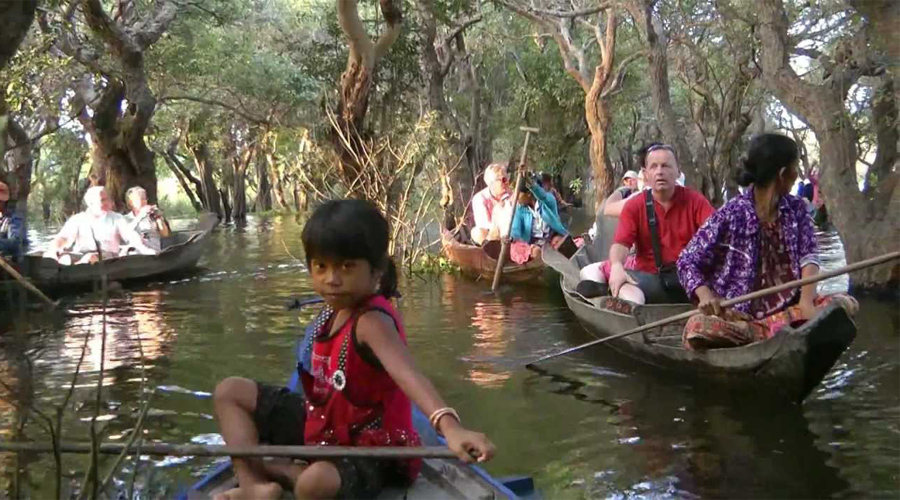 Boat Trip at Kampong Phluk Village