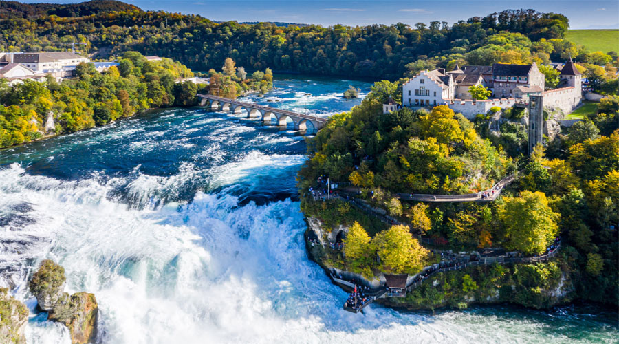Rhine Falls Europe's Largest Waterfall