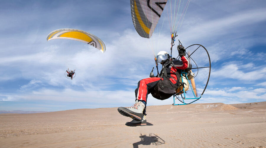 Paragliding in Riyadh