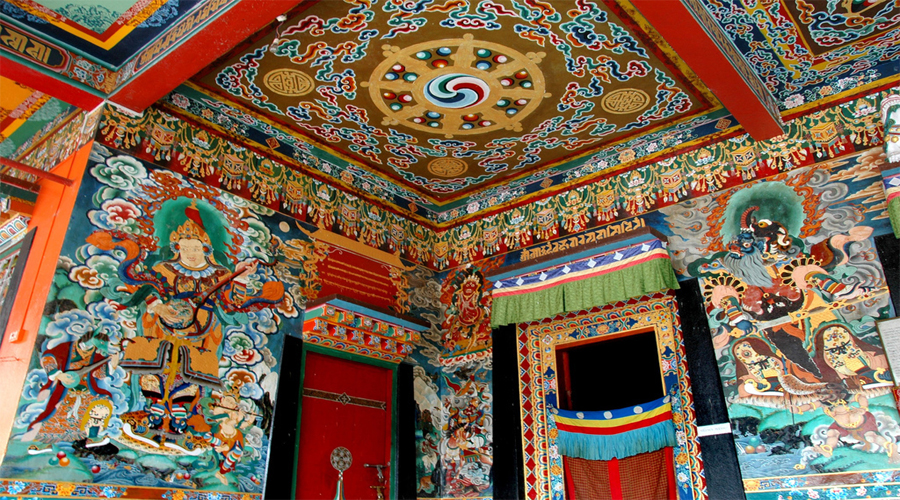 Tibetan Monastry in Darjeeling
