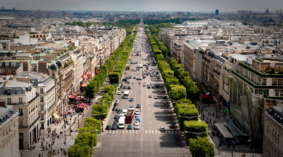 Avenue Champs, Paris