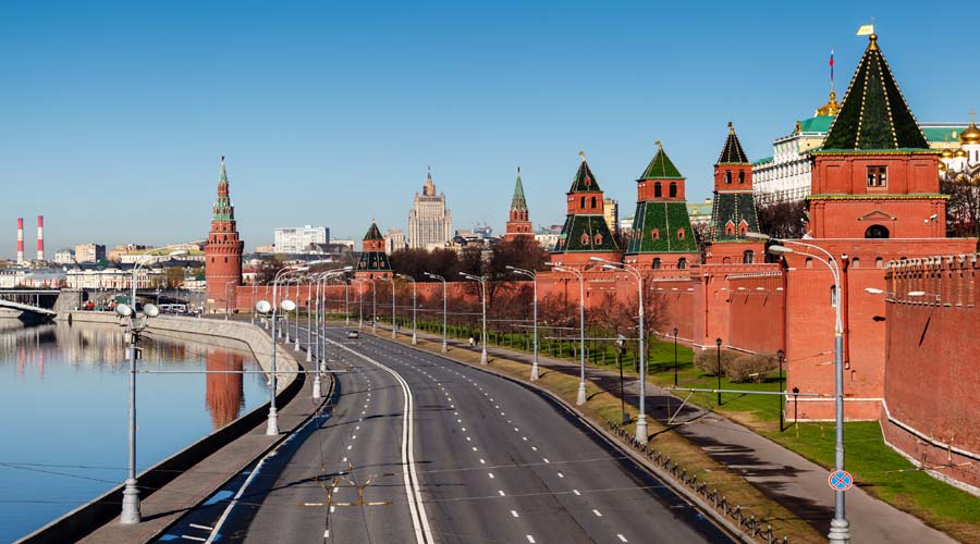 Kremlin walls, Moscow