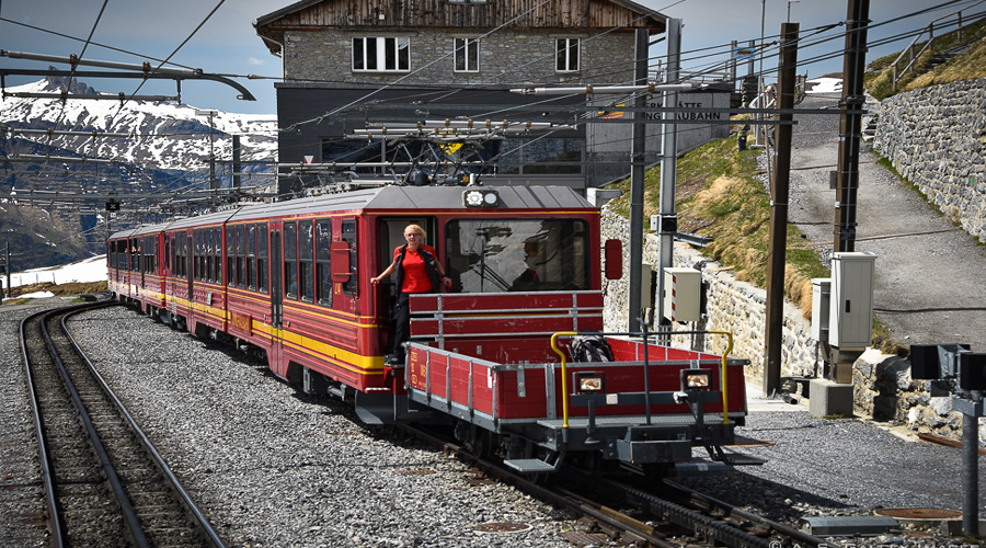 Cog Wheel Train (Takes for to the top of Jungfrauj