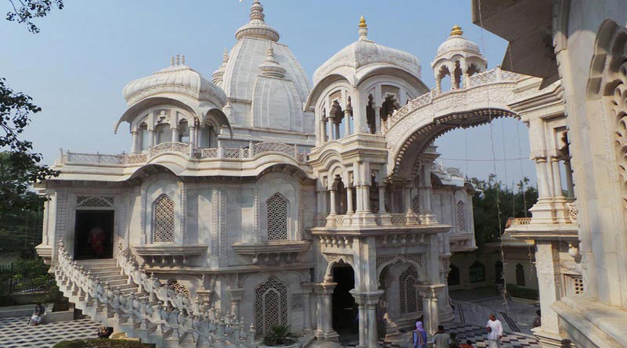 Iskon Temple in Mathura