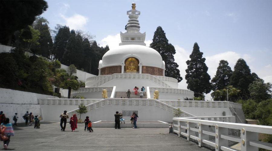 Japanese Temple in Darjeeling