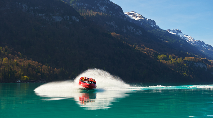Jet Boat Ride, Interlaken