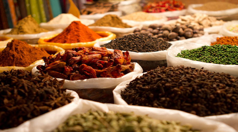 Spice shopping 