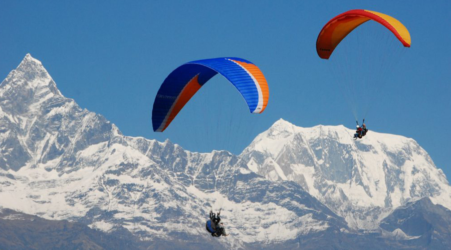Paragliding In Nepal