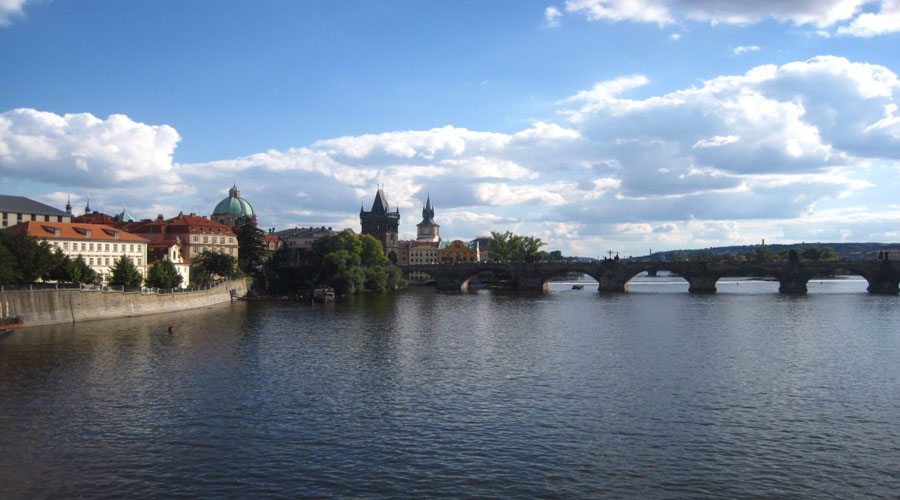Prague City view