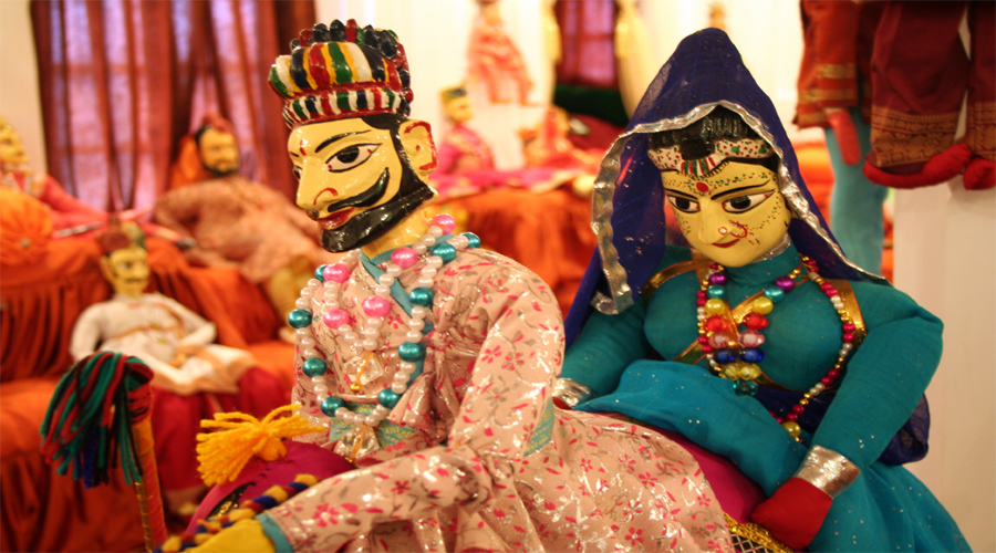 Puppet show in Udaipur