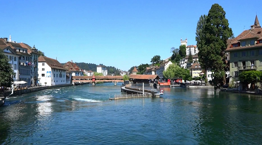 river Reuss, Lucerne