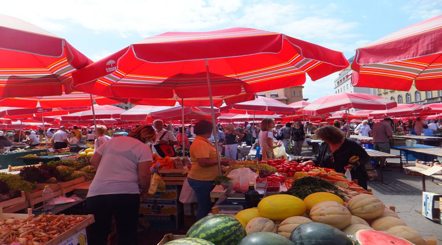 Farmer market, Zagreb