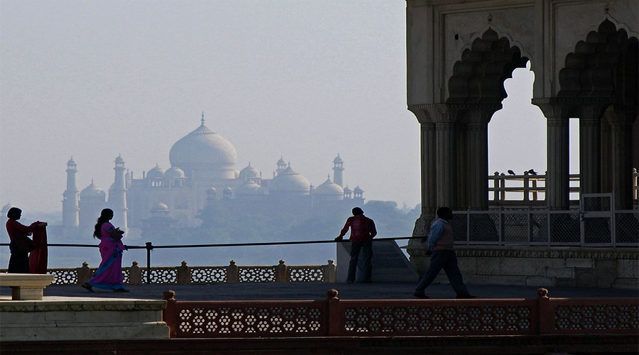 Taj View from Fort